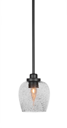 Odyssey 1 Light Mini Pendant In Matte Black (2601-MB-4812)