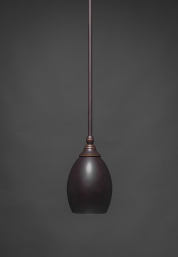 1 Light Mini Pendant In Dark Granite (23-DG-426)