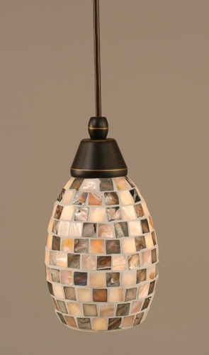 1 Light Mini Pendant In Dark Granite (22-DG-408)