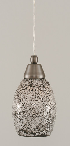 1 Light Mini Pendant In Brushed Nickel (22-BN-4165)