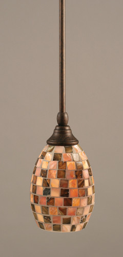 1 Light Mini Pendant In Bronze (23-BRZ-408)