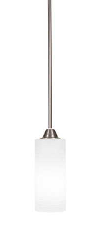 Paramount 1 Light Mini Pendant In Brushed Nickel (3401-BN-4091)
