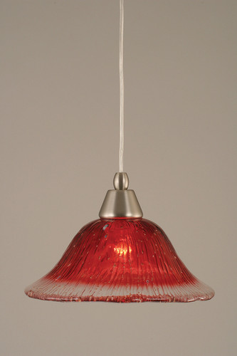 1 Light Mini Pendant In Brushed Nickel (22-BN-736)