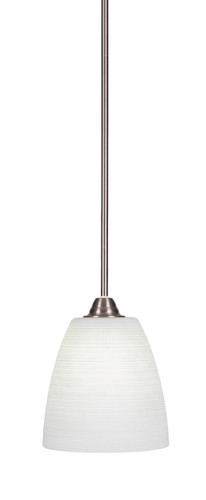 Paramount 1 Light Mini Pendant In Brushed Nickel (3401-BN-4071)