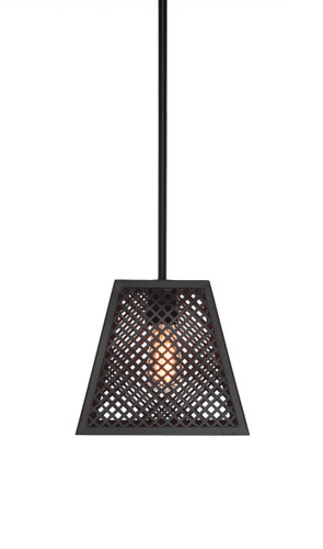 Corbello 1 Light Mini Pendant In Espresso (1440-ES-LED18A)