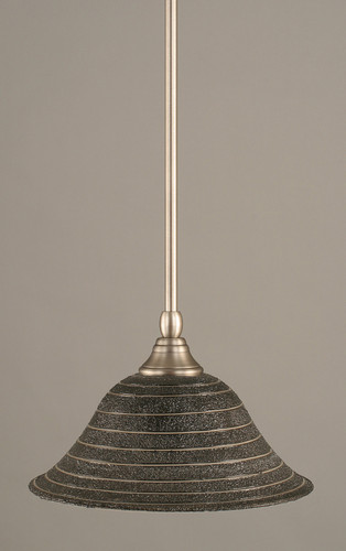 1 Light Mini Pendant In Brushed Nickel (23-BN-432)