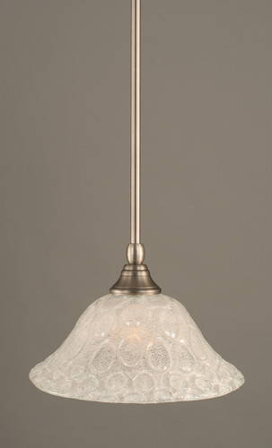 1 Light Mini Pendant In Brushed Nickel (23-BN-431)