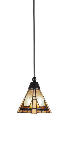 1 Light Mini Pendant In Matte Black (22-MB-9345)