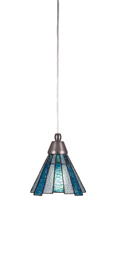 1 Light Mini Pendant In Brushed Nickel (22-BN-9325)