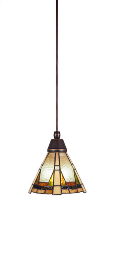 1 Light Mini Pendant In Bronze (22-DG-9345)