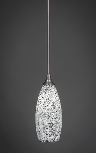 1 Light Mini Pendant In Brushed Nickel (23-BN-416)