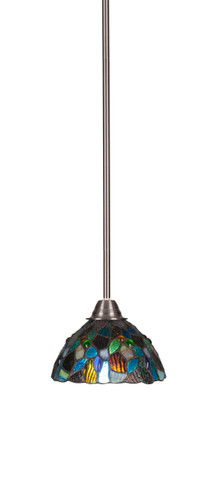 Paramount 1 Light Mini Pendant In Brushed Nickel (3401-BN-9955)