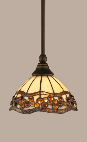 1 Light Mini Pendant In Dark Granite (23-DG-9975)