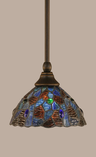 1 Light Mini Pendant In Dark Granite (23-DG-9955)