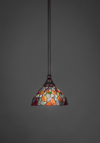 1 Light Mini Pendant In Black Copper (23-BC-9955)