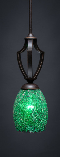 Zilo 1 Light Mini Pendant In Dark Granite (561-DG-5057)