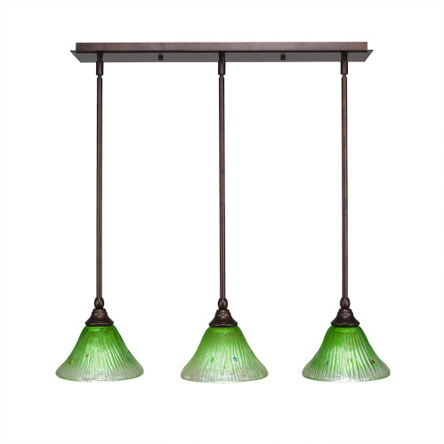 3 Light Mini Pendant In Bronze (25-BRZ-753)