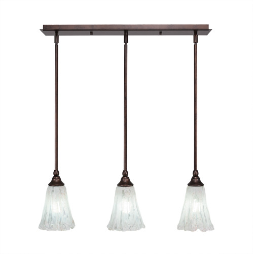 3 Light Mini Pendant In Bronze (25-BRZ-729)