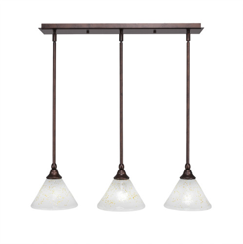 3 Light Mini Pendant In Bronze (25-BRZ-7145)