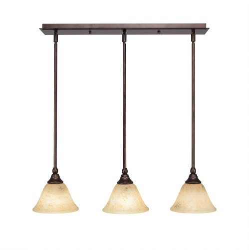 3 Light Mini Pendant In Bronze (25-BRZ-508)