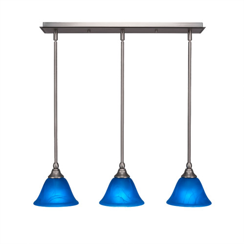 3 Light Linear Pendalier In Brushed Nickel (25-BN-4155)