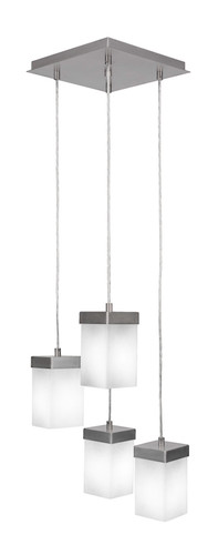 Nouvelle 4 Light Cluster Pendalier In Graphite (3214-GP-531)