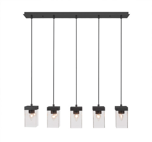 Nouvelle 5 Light Linear Pendalier In Espresso (3215-ES-530)