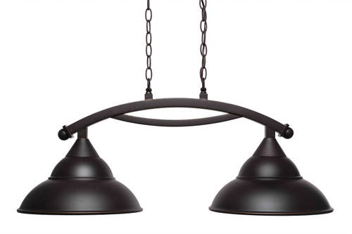 Bow 2 Light Island In Dark Granite (872-DG-428-DG)