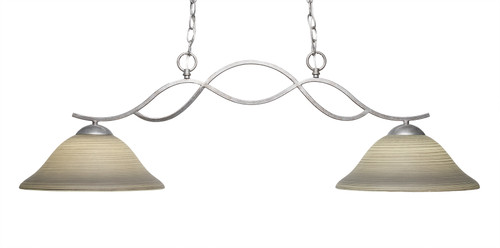 Revo 2 Light Island In Aged Silver (342-AS-604)