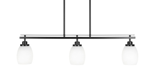 Odyssey 3 Light Island In Matte Black (2636-MB-615)