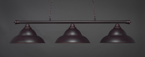 Oxford 3 Light Island In Dark Granite (373-DG-429-DG)