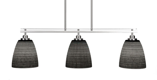 Odyssey 3 Light Island In Brushed Nickel (2636-BN-4079)
