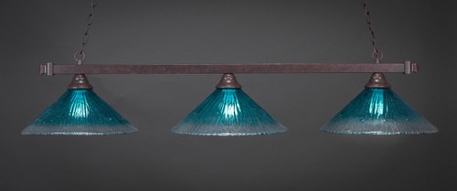 Square 3 Light Island In Dark Granite (803-DG-715)