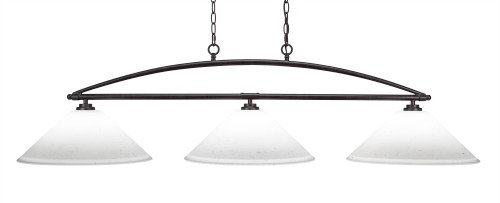Marquise 3 Light Island In Dark Granite (2453-DG-318)