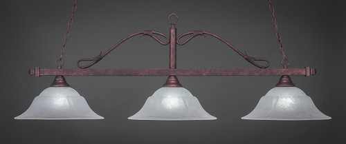 Scroll 3 Light Island In Bronze (823-BRZ-53615)