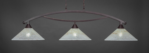 Bow 3 Light Island In Dark Granite (873-DG-714)