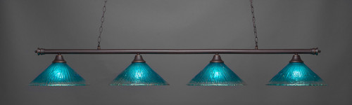 Oxford 4 Light Island In Dark Granite (374-DG-715)