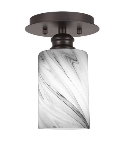 Edge 1 Light Semi-Flush In Espresso (1160-ES-3009)