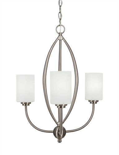 Marquise 3 Light Chandelier In Brushed Nickel (2413-BN-310)