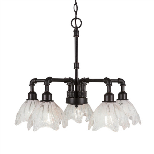 Vintage 5 Light Chandelier In Dark Granite (285-DG-759)