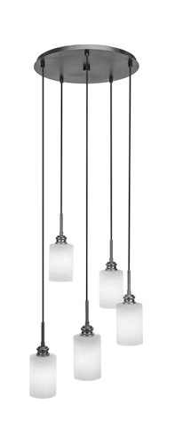 Edge 5 Light Cluster Pendalier In Espresso (1175-ES-310)