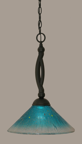 Bow 1 Light Pendant In Matte Black (271-MB-448)