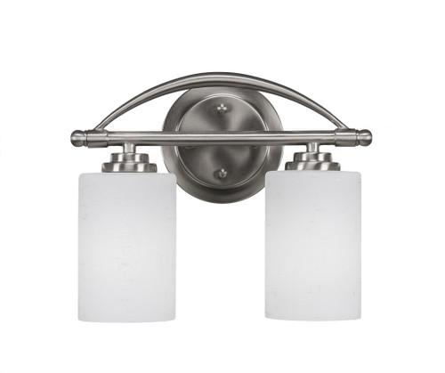 Marquise 2 Light Bath Bar In Brushed Nickel (2402-BN-310)