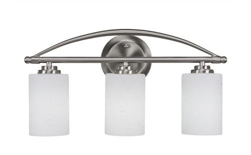 Marquise 3 Light Bath Bar In Brushed Nickel (2403-BN-310)