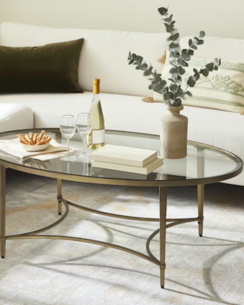 Monica Oval Coffee Table (3802355) by Butler Specialty Company