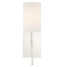 Veronica 1 Light Polished Nickel Sconce (VER-241-PN)