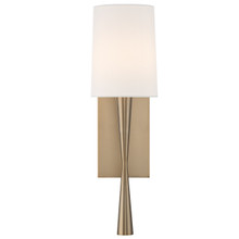 Trenton 1 Light Aged Brass Sconce (TRE-221-AG)