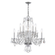 Traditional Crystal 6 Light Chrome Chandelier (5086-CH-CL-SAQ) Traditional Crystal 6 Light Chrome Chandelier (5086-CH-CL-SAQ)