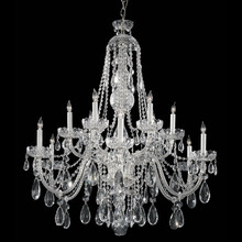 Traditional Crystal 12 Light Polished Chrome Chandelier (1114-CH-CL-MWP) Traditional Crystal 12 Light Polished Chrome Chandelier (1114-CH-CL-MWP)