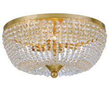 Rylee 4 Light Antique Gold Ceiling Lamp (605-GA) Rylee 4 Light Antique Gold Ceiling Lamp (605-GA)